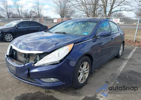 2013 Hyundai Sonata Gls из США, поврежденный, VIN 5NPEB4AC5DH624496
